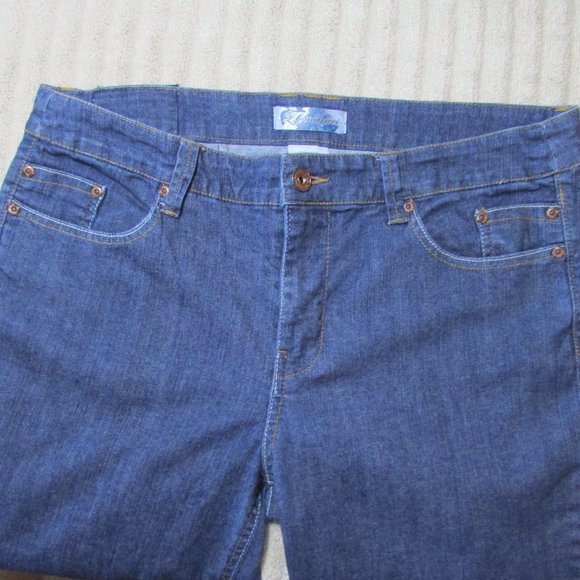 Z Cavaricci Hi Waist Embellished Boot Cut Jeans - Picture 9 of 10